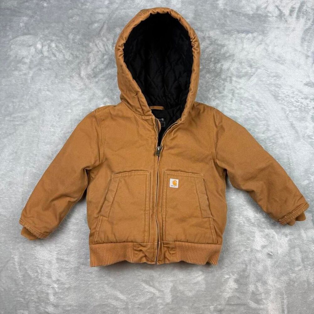 Carhartt Men's Tan and Brown Jacket